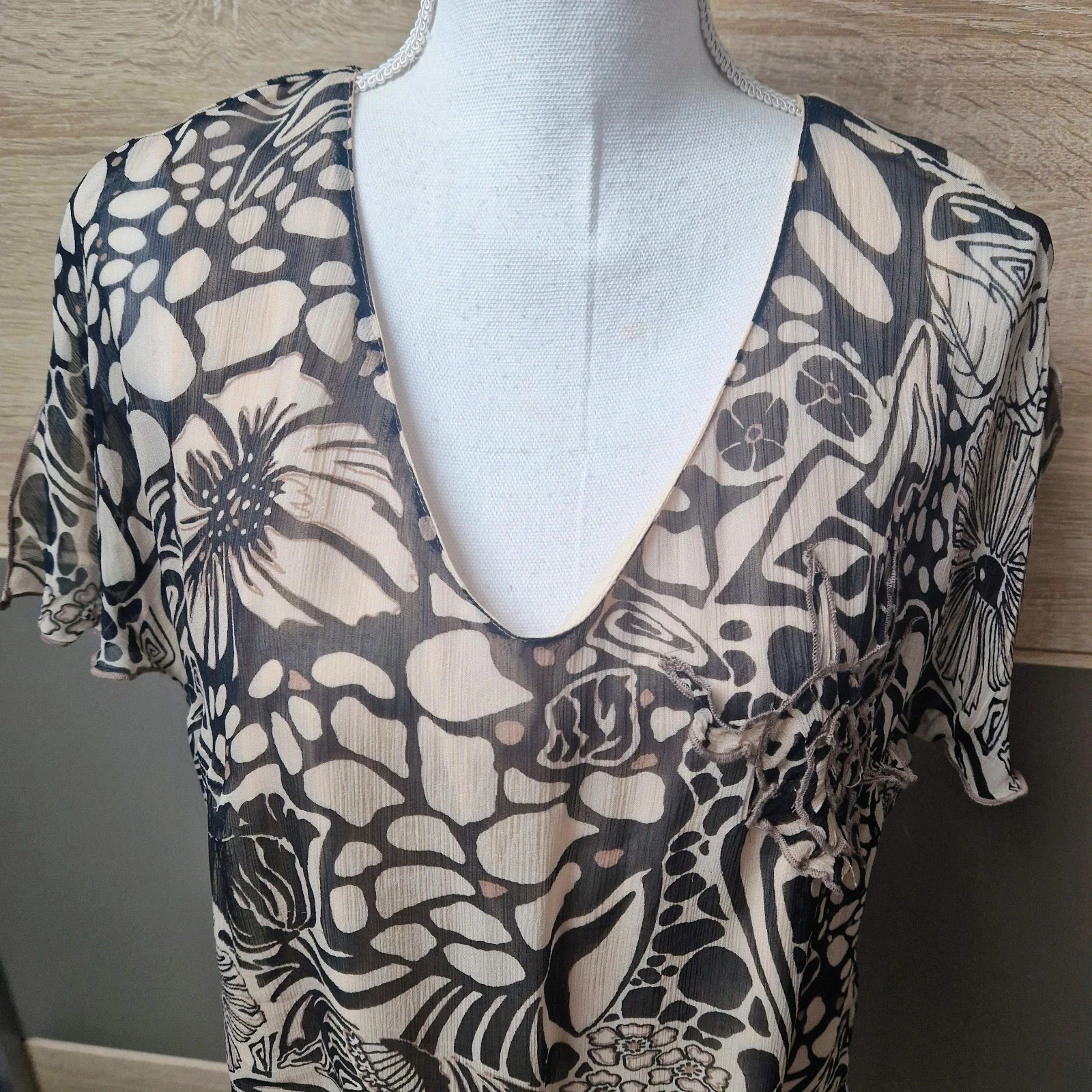 Guy Dubouis Blouse Size 44 – photo 2